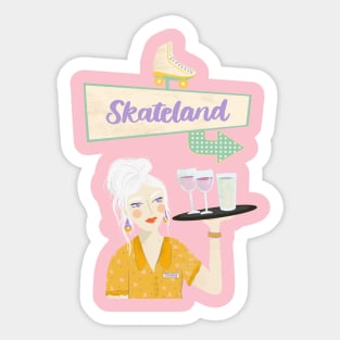 Skateland Sticker